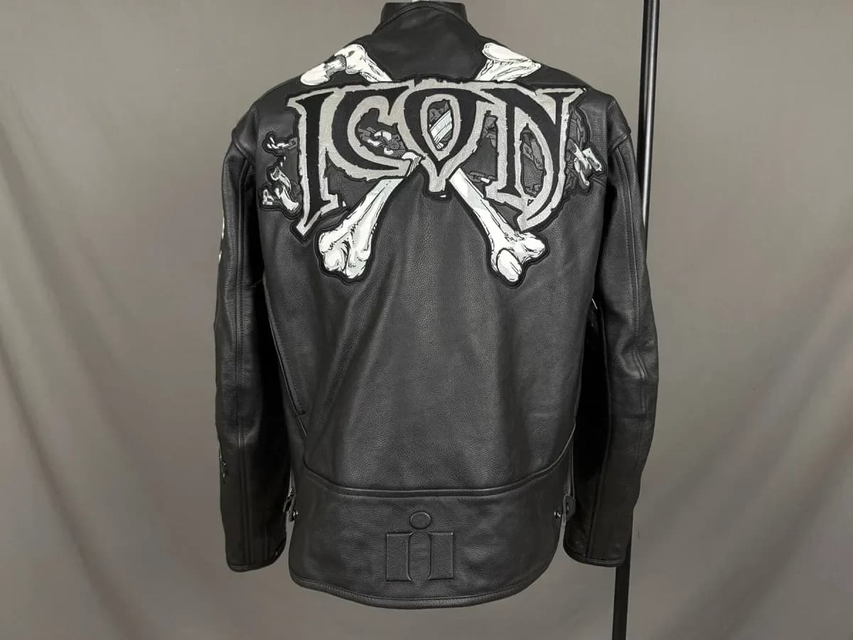 Мотокуртка Icon Motorhead Skull — фото 6